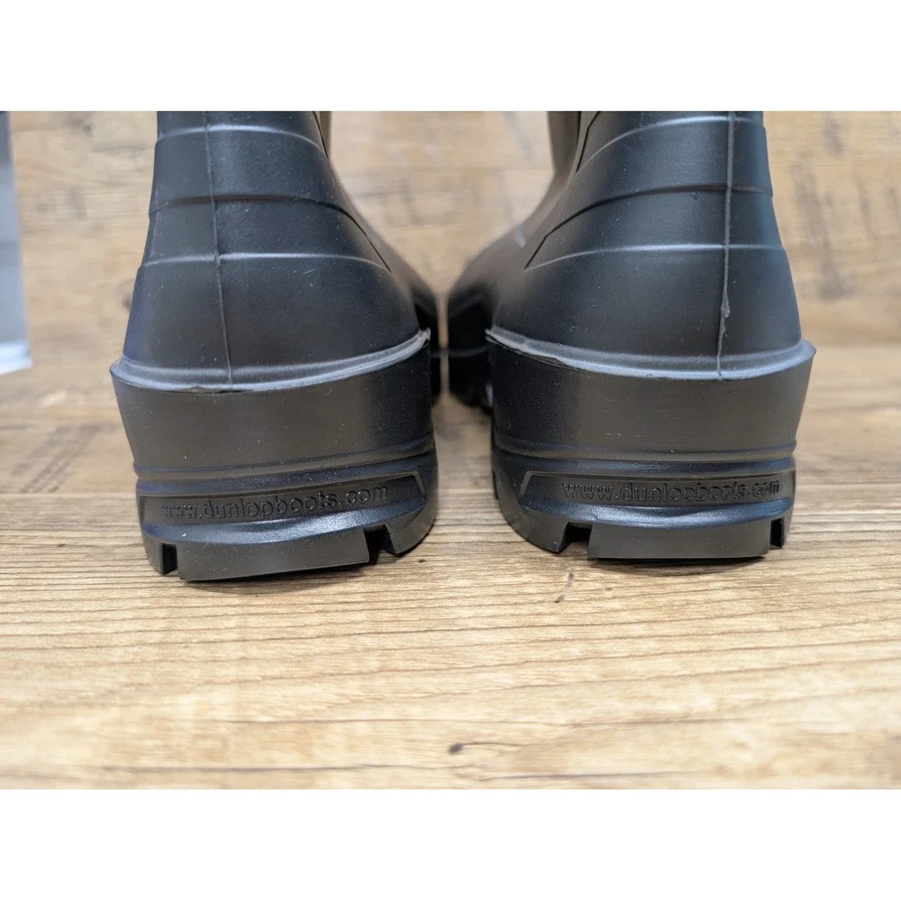 Dunlop Chesapeake Waterproof Mud Work Rain Boots Black Men's 12 Women's 14